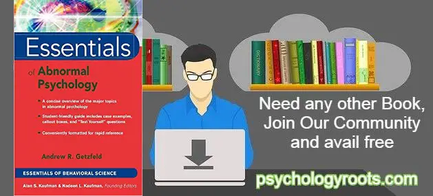 Essentials of Abnormal Psychology by Andrew R. Getzfeld