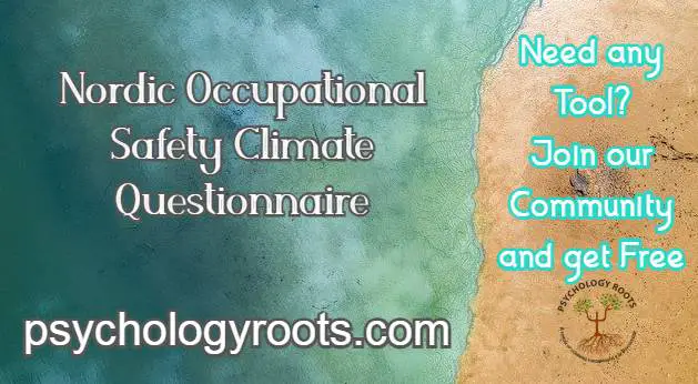 Nordic Occupational Safety Climate Questionnaire