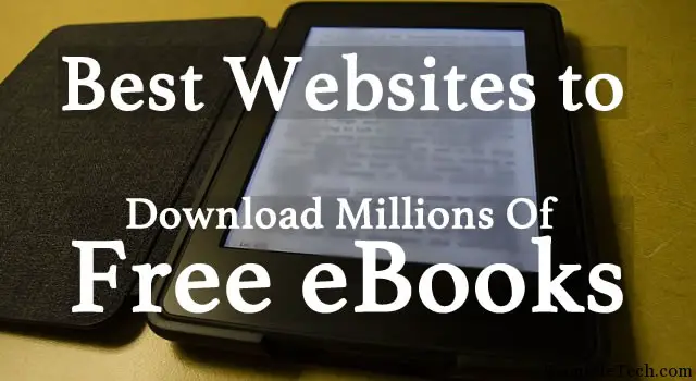 Six method to download free eBooks