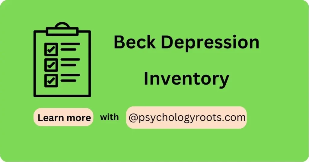 Beck Depression Inventory