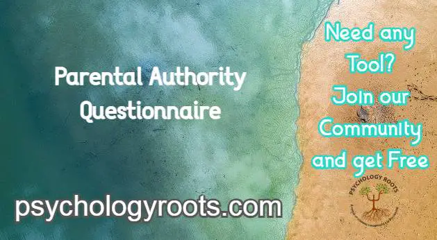 Parental Authority Questionnaire
