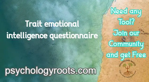 Trait emotional intelligence questionnaire