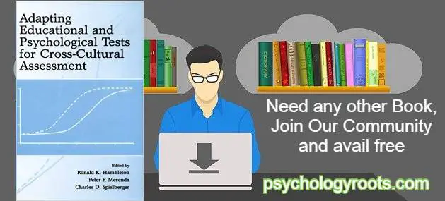 Adapting Educational and Psychological Tests for Cross-Cultural Assessment by Ronald K. Hambleton