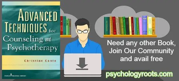 Advanced Techniques for Counseling and Psychotherapy by Dr. Christian Conte