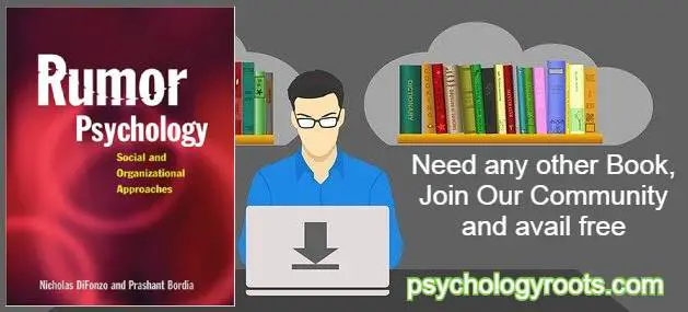 Rumor Psychology by Nicholas DiFonzo