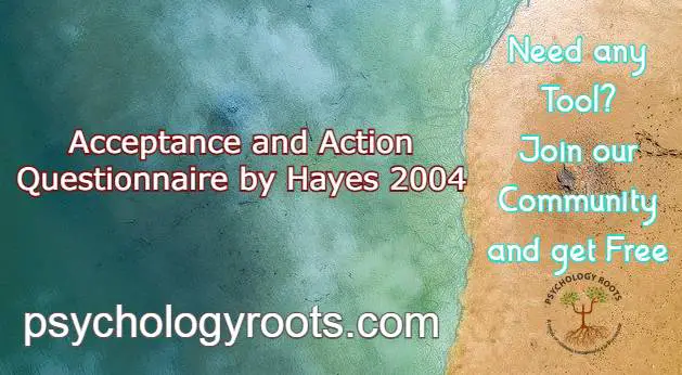 Acceptance and Action Questionnaire by Hayes 2004