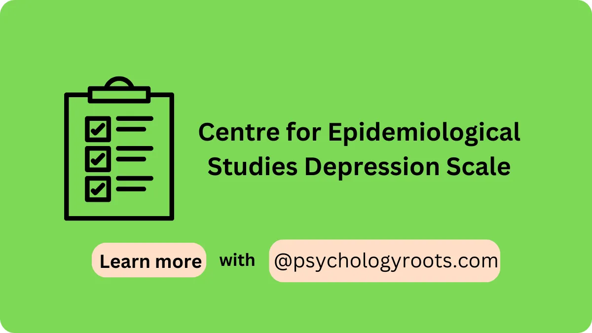 Centre for Epidemiological Studies Depression Scale
