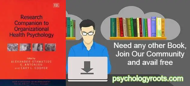 Research Companion to Organizational Health Psychology by Cary L. Cooper