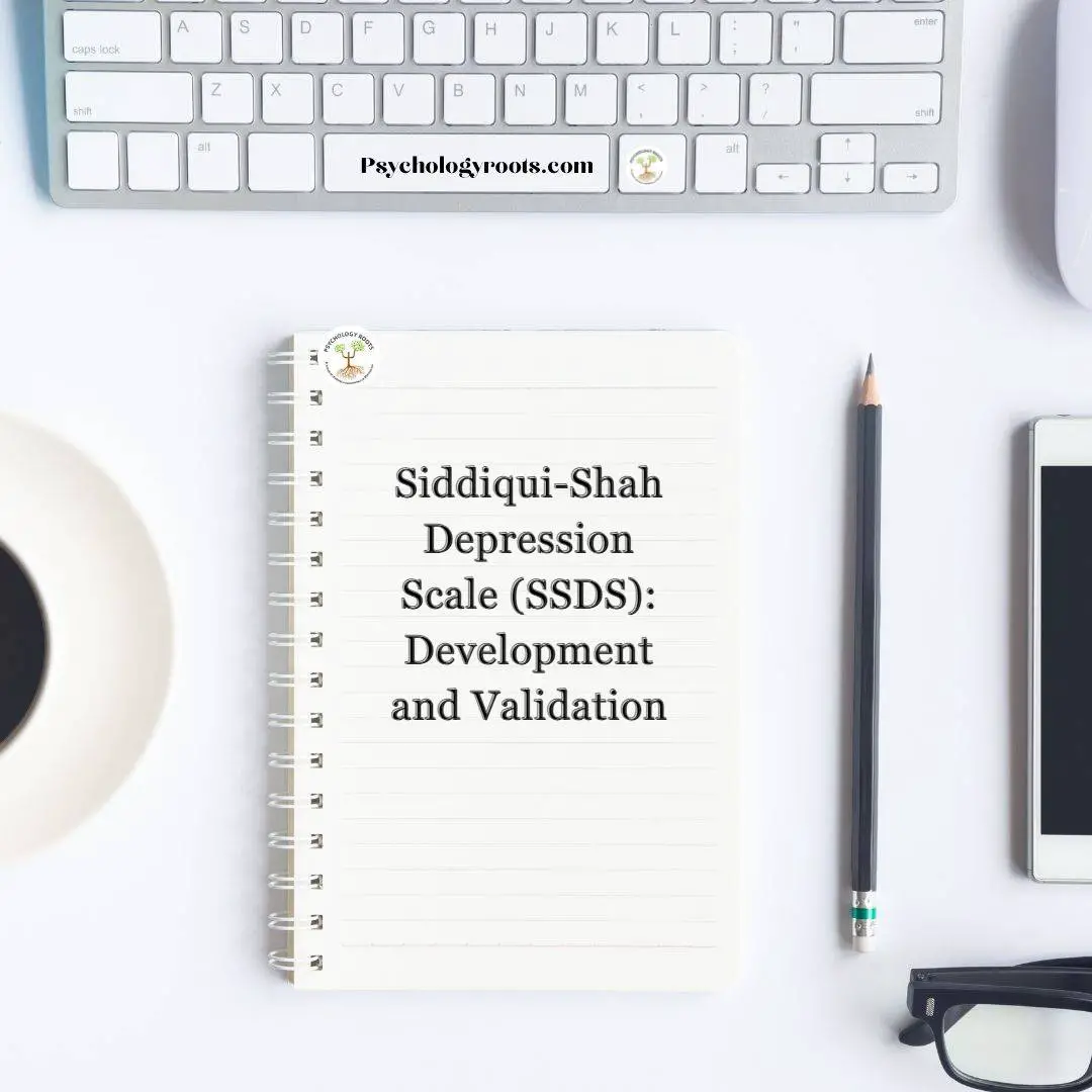 Siddiqui-Shah Depression Scale (SSDS): Development and Validation