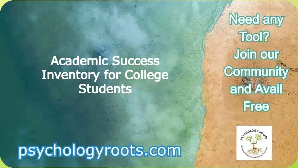 Academic Success Inventory for College Students
