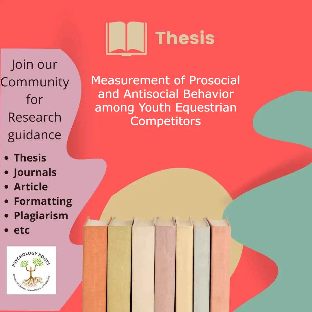 Measurement of Prosocial and Antisocial Behavior among Youth Equestrian Competitors
