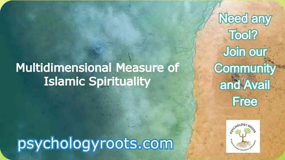 Multidimensional Measure of Islamic Spirituality