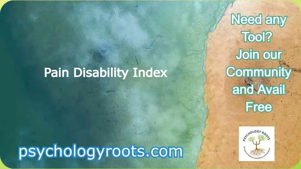 Pain Disability Index