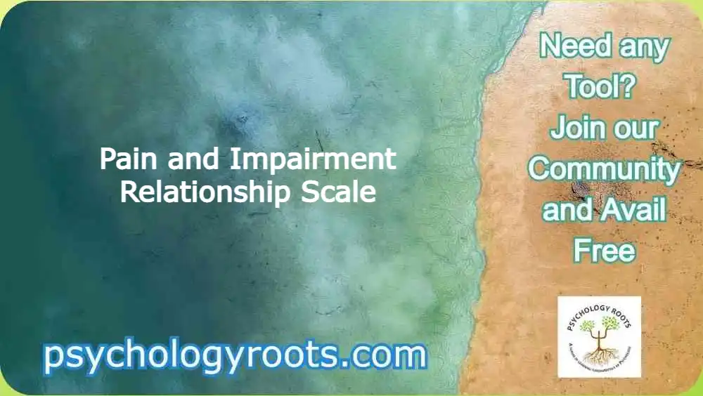 Pain and Impairment Relationship Scale
