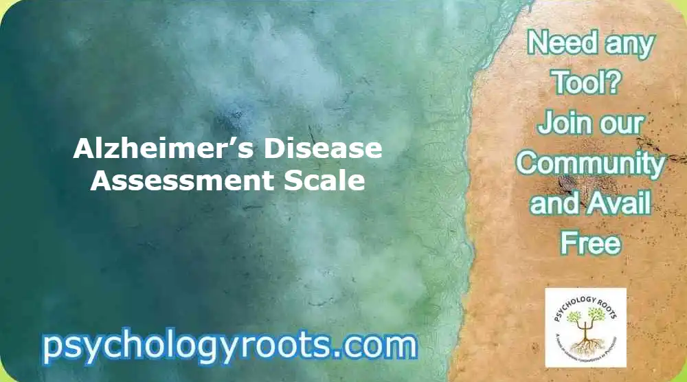 Alzheimer’s Disease Assessment Scale