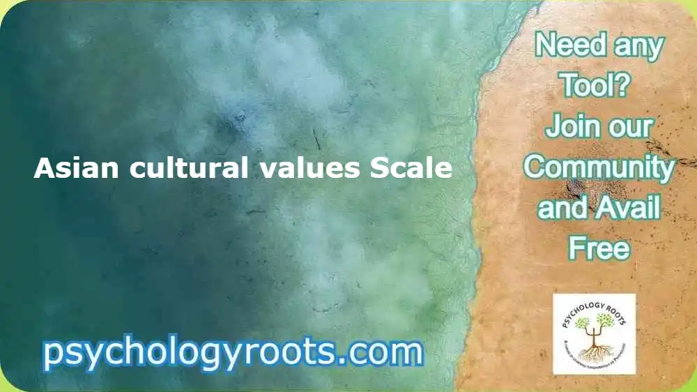 Asian cultural values Scale