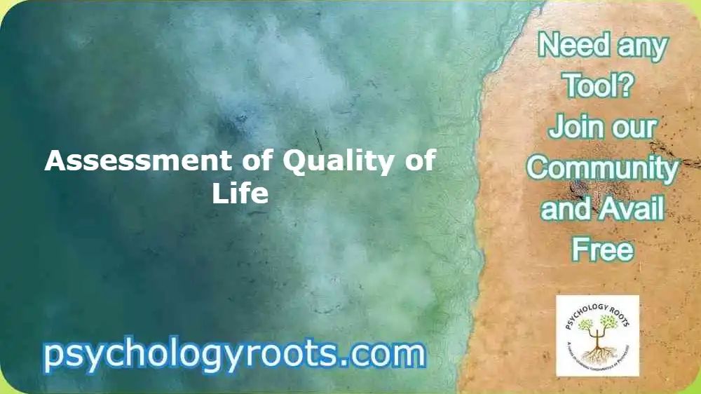 Assessment of Quality of Life