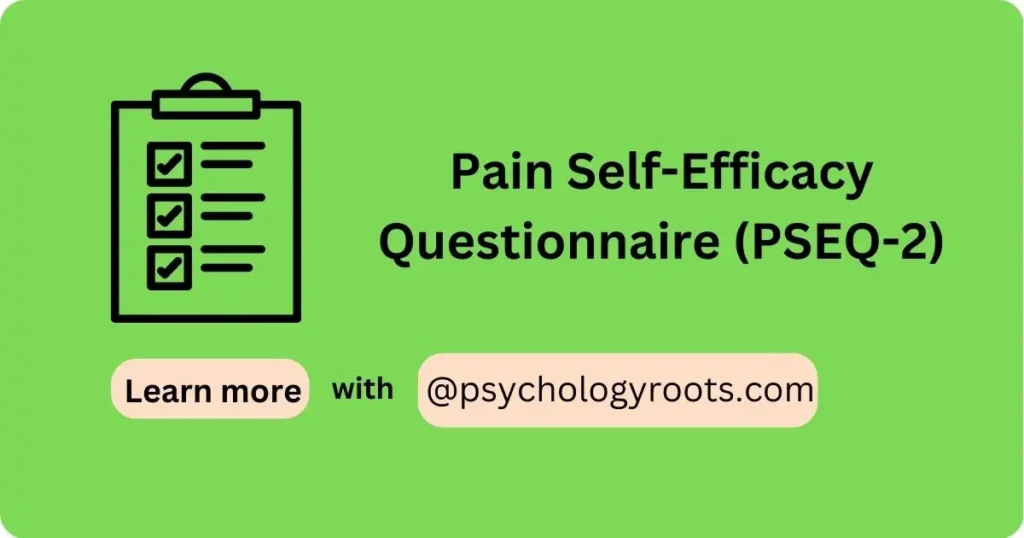 Pain Self-Efficacy Questionnaire (PSEQ-2)