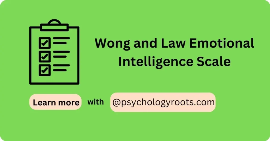 Wong and Law Emotional Intelligence Scale