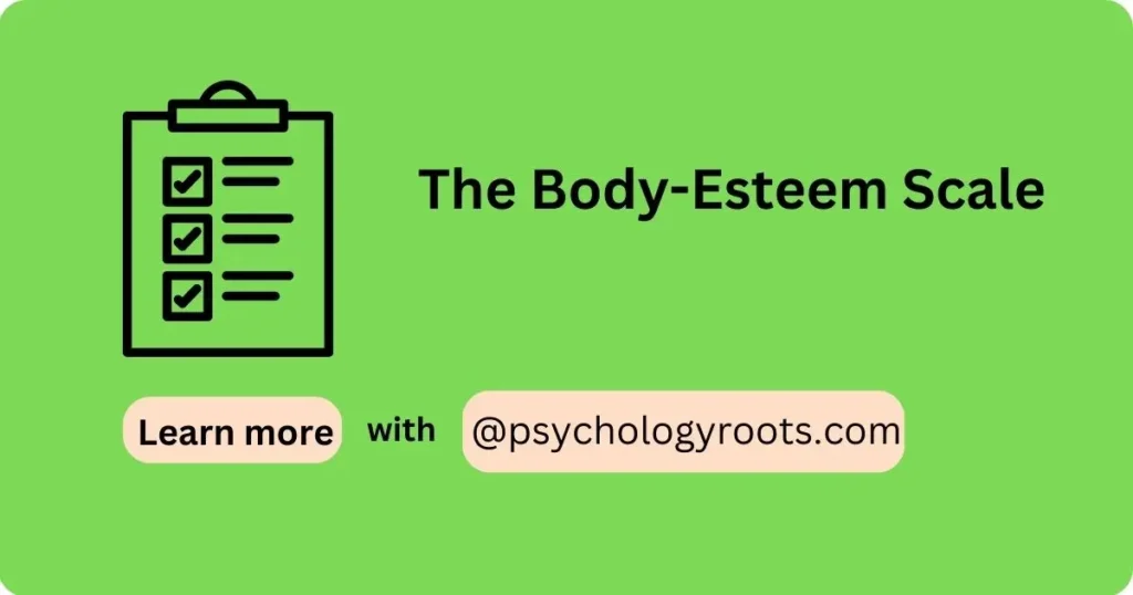 The Body-Esteem Scale