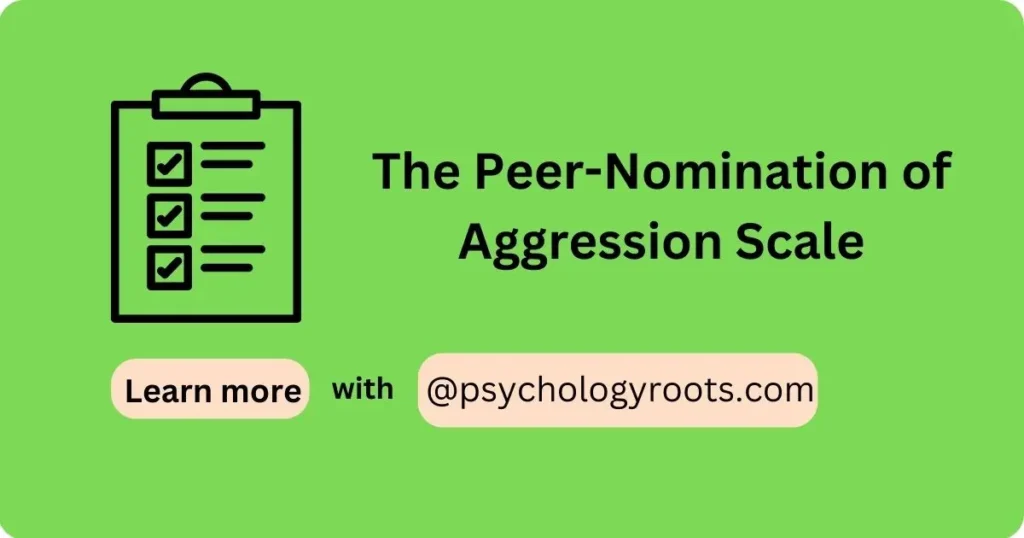 The Peer-Nomination of Aggression Scale