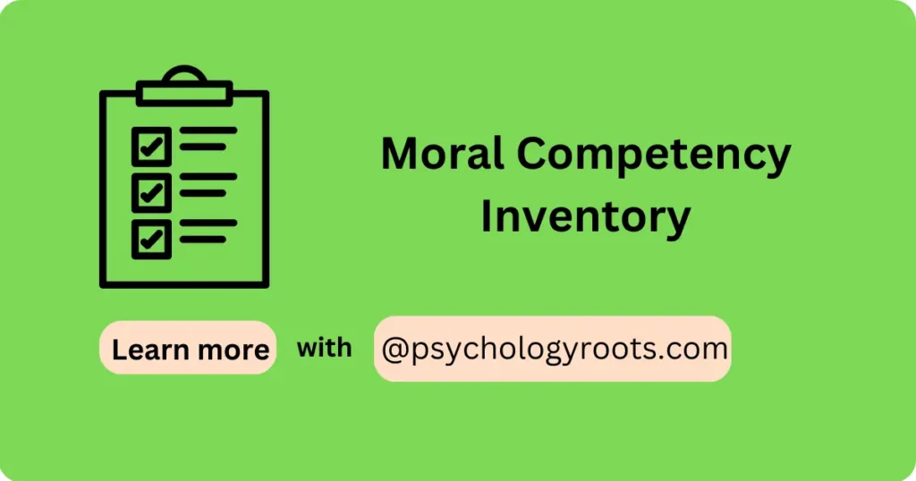 Moral Competency Inventory