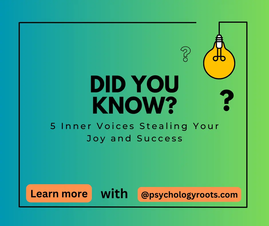 5 Inner Voices Stealing Your Joy and Success