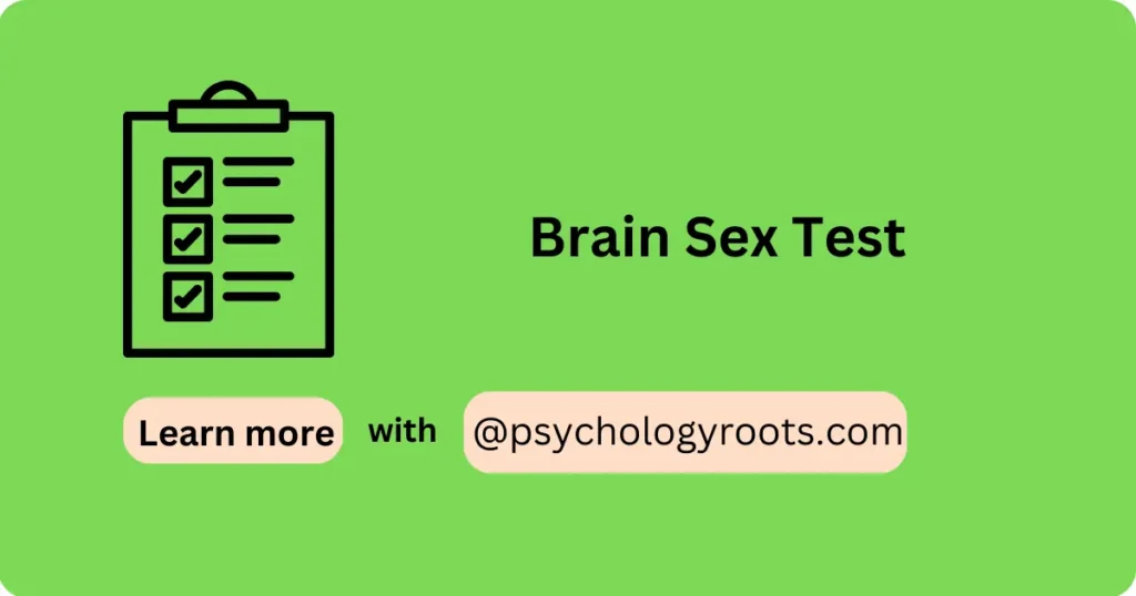Brain Sex Test
