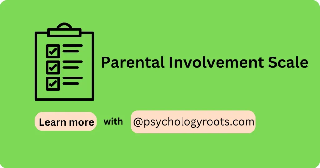 Parental Involvement Scale