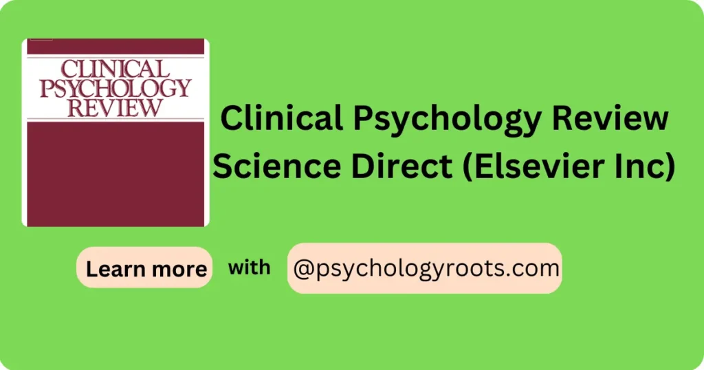 Clinical Psychology Review