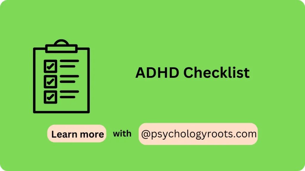 ADHD Checklist