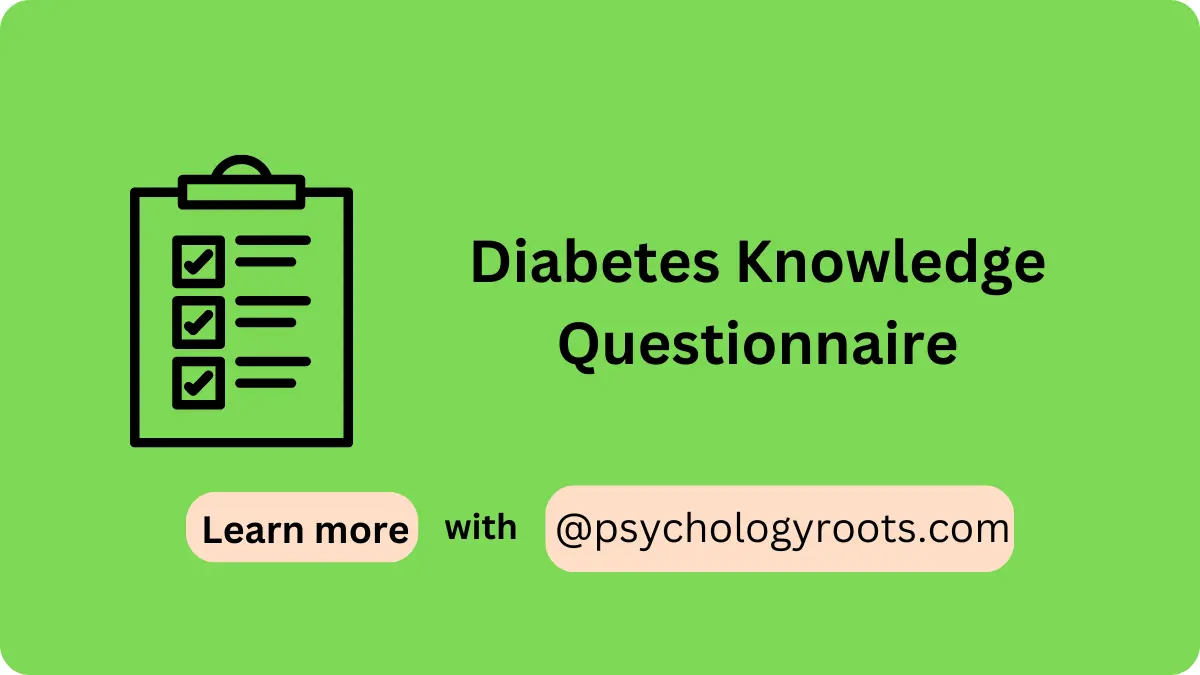 Diabetes Knowledge Questionnaire