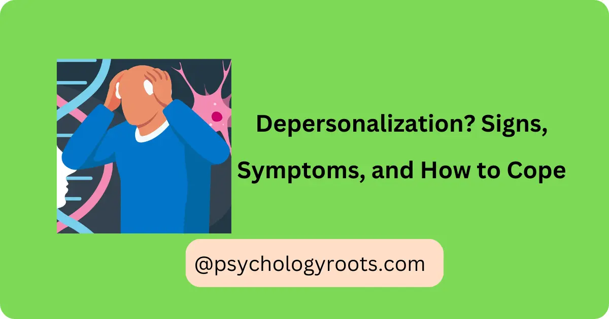 What Is Depersonalization? Signs, Symptoms, and How to Cope