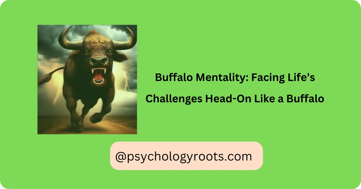 Buffalo Mentality: Facing Life’s Challenges Head-On Like a Buffalo