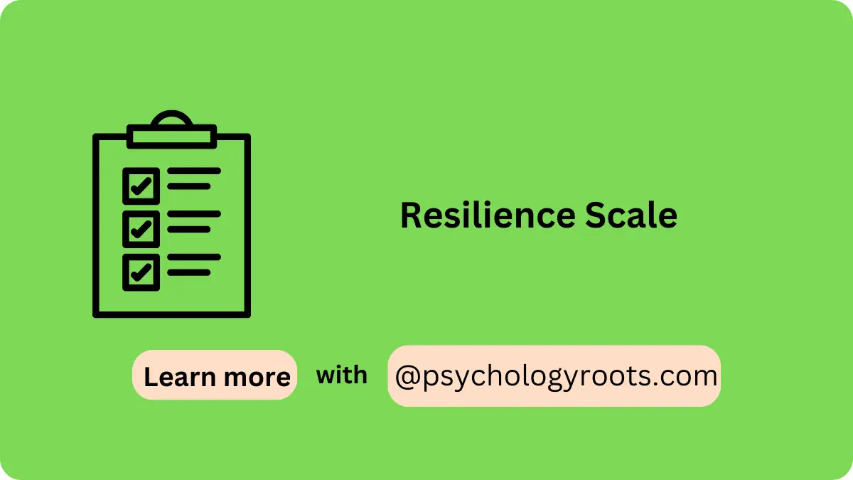 Resilience Scale