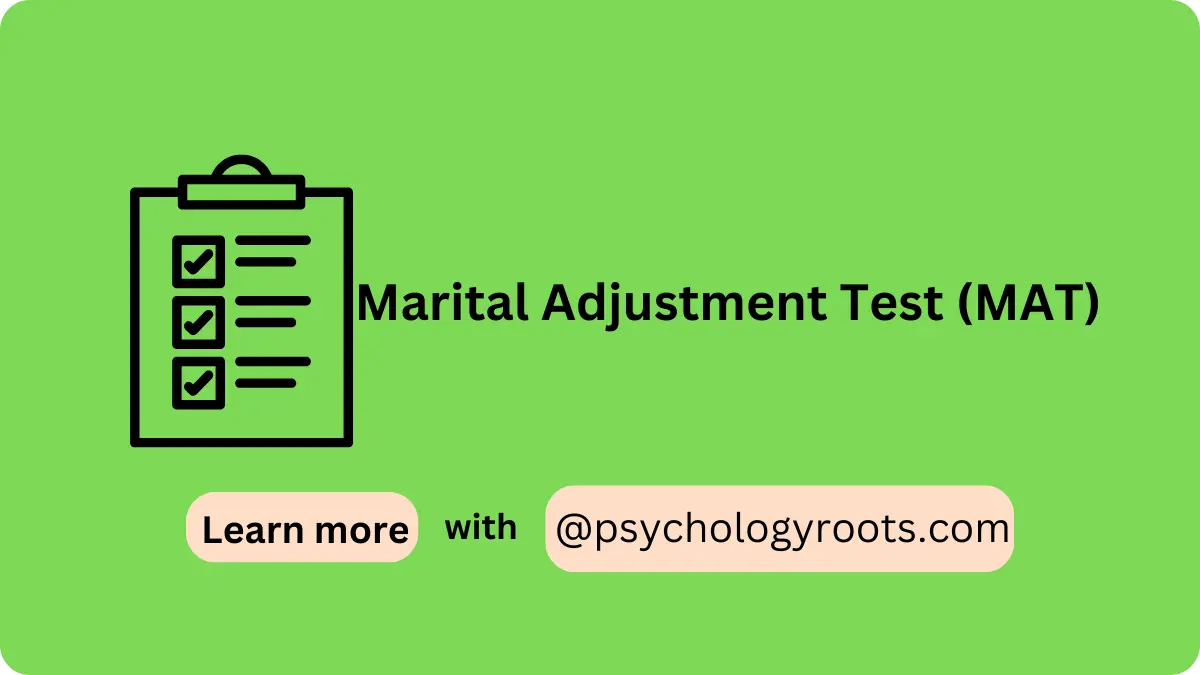 Marital Adjustment Test (MAT)