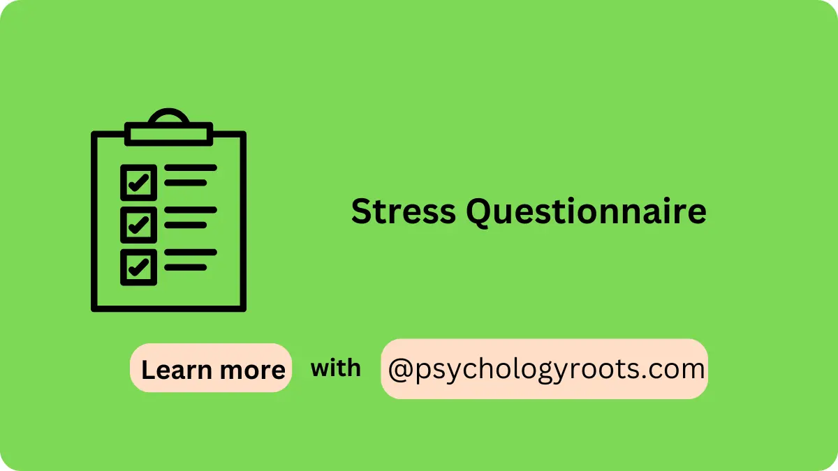 Stress Questionnaire