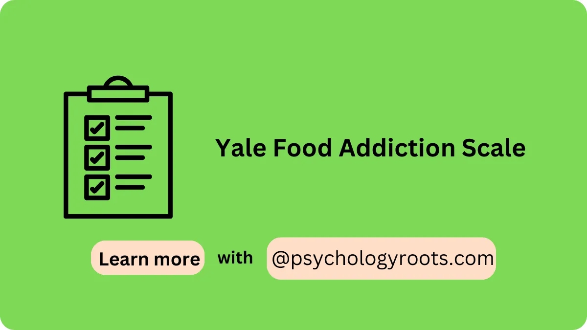Yale Food Addiction Scale