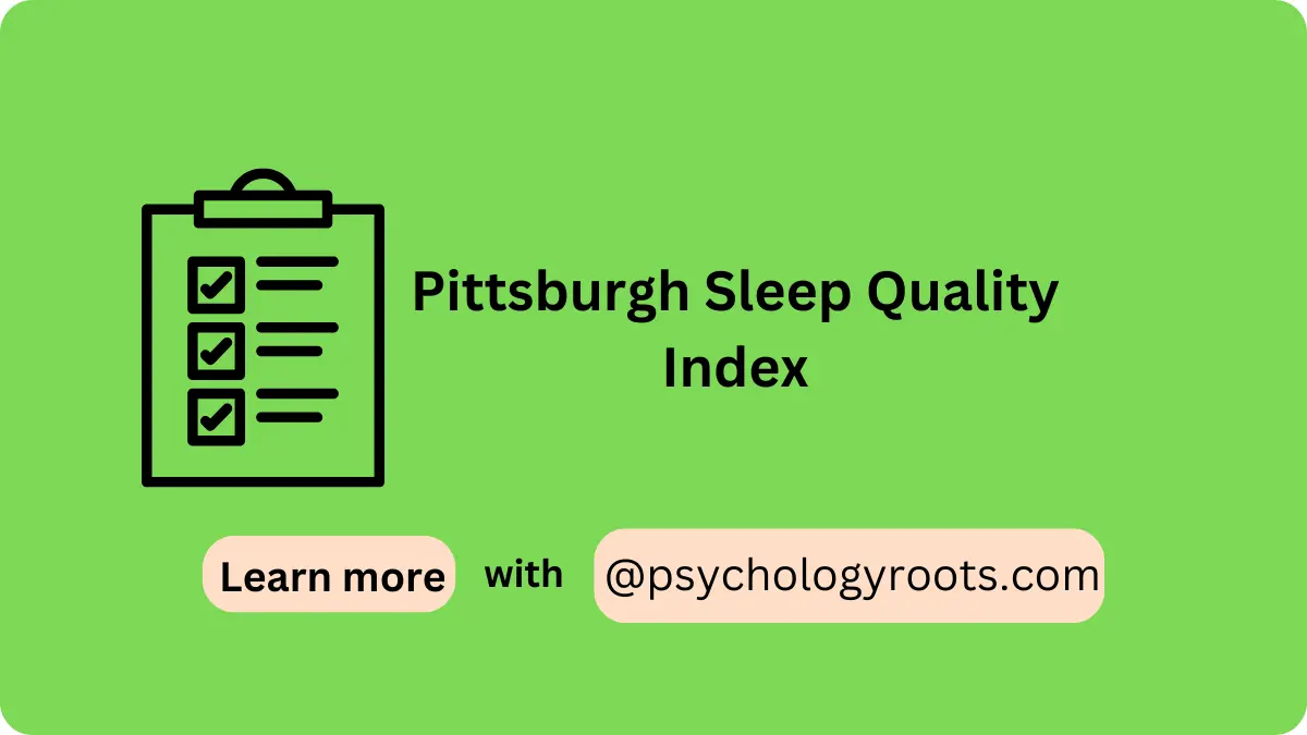 Pittsburgh Sleep Quality Index