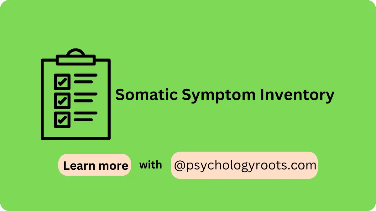 Somatic Symptom Inventory