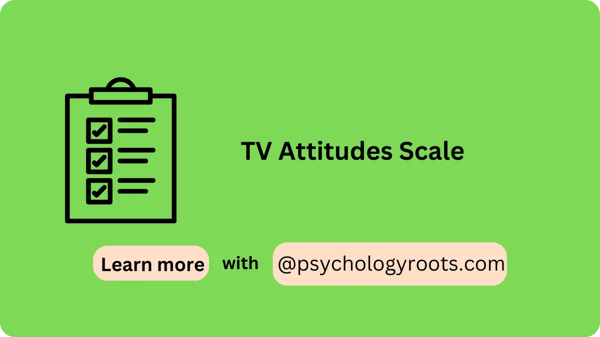 TV Attitudes Scale