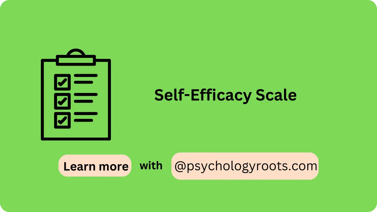 Self-Efficacy Scale