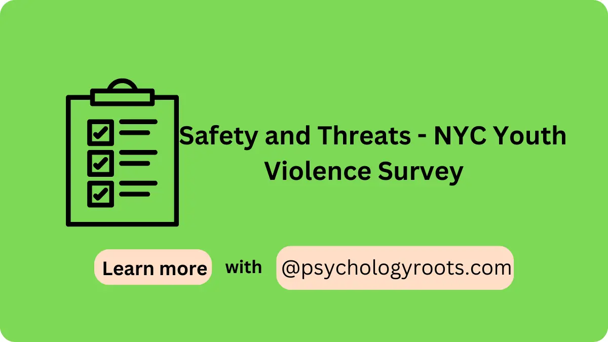 Safety and Threats - NYC Youth Violence Survey